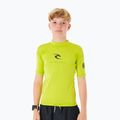 Rip Curl Corps Rash Vest children's swim shirt 4078 green 11NBRV