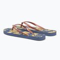 Rip Curl Oceans Together 70 blue women's flip flops 15RWOT 3