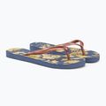Rip Curl Oceans Together 70 blue women's flip flops 15RWOT 4