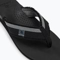 Men's Rip Curl Reactor Open Toe 90 flip flops black 19VMOT 7