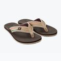 Men's Rip Curl Reactor Open Toe flip flops 1153 brown 19VMOT 9