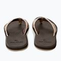 Men's Rip Curl Reactor Open Toe flip flops 1153 brown 19VMOT 10