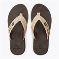 Men's Rip Curl Reactor Open Toe flip flops 1153 brown 19VMOT 11
