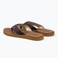 Men's Rip Curl Reactor Open Toe flip flops 1153 brown 19VMOT 3