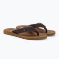 Men's Rip Curl Reactor Open Toe flip flops 1153 brown 19VMOT 4