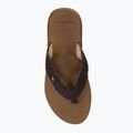 Men's Rip Curl Reactor Open Toe flip flops 1153 brown 19VMOT 6