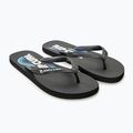 Men's Rip Curl Surf Revival Logo Open Toe Flip Flops 6244 black 19YMOT 9