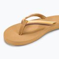 Rip Curl Freedom gold women's flip flops 7