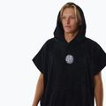 Men's Rip Curl Logo Hooded poncho black 5