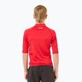 Rip Curl Lycra Brand Wave UPF red children's swim shirt 3