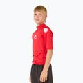 Rip Curl Lycra Brand Wave UPF red children's swim shirt 5