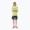 Rip Curl Brand Wave UPF Rash Vest children's swim shirt lime 2