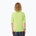 Rip Curl Brand Wave UPF Rash Vest children's swim shirt lime 3