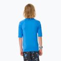 Rip Curl Lycra Brand Wave UPF blue gum children's swim shirt 3
