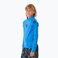 Rip Curl Lycra Brand Wave UPF blue gum children's swimming longsleeve 4