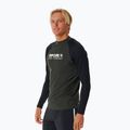 Men's Rip Curl Shock UPF black marle swimming longsleeve 3