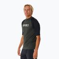 Men's Rip Curl Shock UPF black marle swim shirt 4