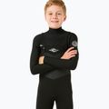 Rip Curl Dawn Patrol 4/3 mm Chest Zip children's swimming foam black 4