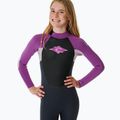 Children's wetsuit Rip Curl Omega 5/3mm Back Zip GB Jr purple 5
