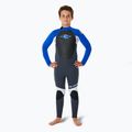 Rip Curl Omega 4/3 mm Back Zip blue children's swimming foam