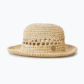 Women's Rip Curl Essentials Crochet Bucket hat natural