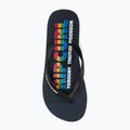 Men's Rip Curl Icons of Surf Bloom Open Toe flip flops navy/red 5