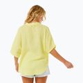 Women's Rip Curl Premium Surf bright yellow shirt 3