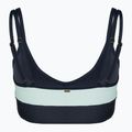 Rip Curl Block Party Spliced Crop swimsuit top navy 2