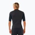 Men's Rip Curl Dawn Patrol UPF Performance swim shirt black marle 3