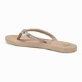 Women's Rip Curl Freedom Bloom Open Toe flip flops bright peach 3