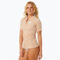 Women's Rip Curl Premium Surf Upf S/S swim shirt light brown 3