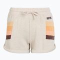 Rip Curl women's Block Party Track shorts oatmeal marle 7
