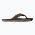 Men's Rip Curl Revival Leather Open Toe flip flops brown 2