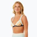 Rip Curl Block Party Spliced Fixed Tri navy swimsuit top 3