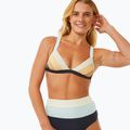 Rip Curl Block Party Spliced Fixed Tri navy swimsuit top 5
