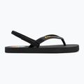 Rip Curl Wetty Fade Bloom washed black children's flip flops 2