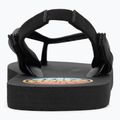 Rip Curl Wetty Fade Bloom washed black children's flip flops 6