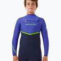 Rip Curl Flashbomb 3/2 mm Chest Zip wild berry children's swimming foam 4