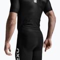 Men's triathlon suit 2XU Aero Hex Sleeved black/white 4