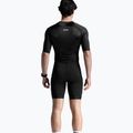 Men's triathlon suit 2XU Core Sleeved black/white 2