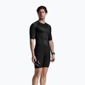 Men's triathlon suit 2XU Core Sleeved black/white 3