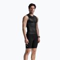 Men's cycling tank top 2XU Core Tri Tank black/white 3