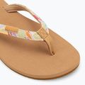 Women's Rip Curl Freedom Bloom Open Toe Mango Flip Flops 7