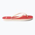 Women's Rip Curl Bondi Bloom hibiscus red flip flops 8