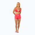 Women's Rip Curl High Waist Retro Volley 3" swim shorts hibiscus red 2