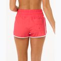 Women's Rip Curl High Waist Retro Volley 3" swim shorts hibiscus red 3