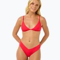 Rip Curl Premium Surf Fixed Tri hibiscus red swimsuit top