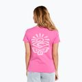 Rip Curl women's Re-Entry Crew hot pink t-shirt 3