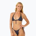 Rip Curl Dalias Denim Tri denim swimsuit top blue