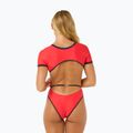 Women's Rip Curl Bomba Cheeky Surf Suit red 3